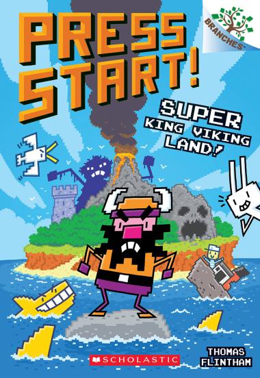 Photo of Super King Viking Land!: A Branches Book (Press Start! #13)