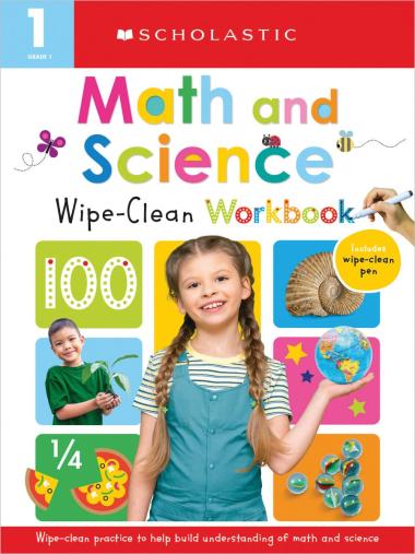 Photo of First Grade Math/Science Wipe Clean Workbook: Scholastic Early Learners (Wipe Clean)