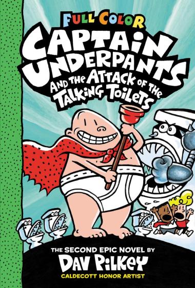 Photo of Captain Underpants and the Attack of the Talking Toilets: Color Edition (Captain Underpants #2)
