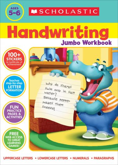Photo of Scholastic Handwriting Jumbo Workbook