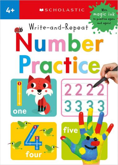Photo of Write-and-Repeat Number Practice: Scholastic Early Learners (Write-and-Repeat)