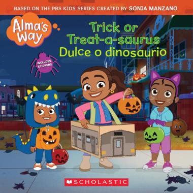 Photo of Trick-or-Treatasaurus / Dulce o dinosaurio (Alma's Way Halloween Storybook)