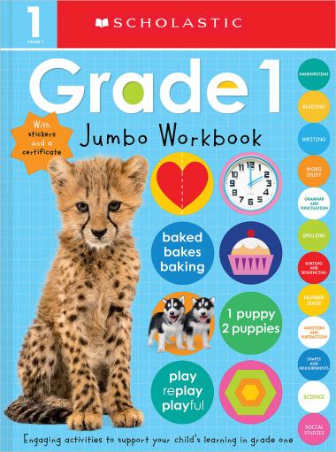 Photo of First Grade Jumbo Workbook: Scholastic Early Learners (Jumbo Workbook)
