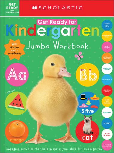 Photo of Get Ready for Kindergarten Jumbo Workbook: Scholastic Early Learners (Jumbo Workbook)