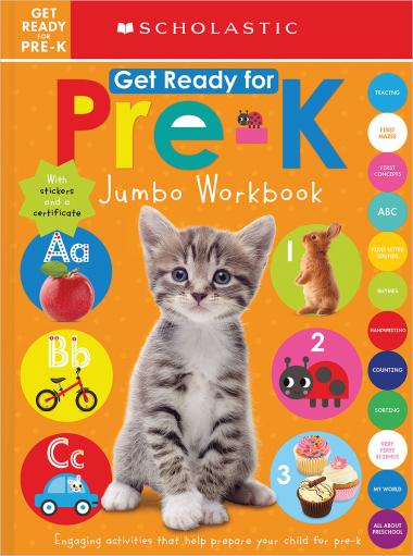 Photo of Get Ready for Pre-K Jumbo Workbook: Scholastic Early Learners (Jumbo Workbook)