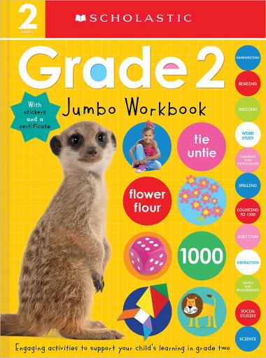 Photo of Second Grade Jumbo Workbook: Scholastic Early Learners (Jumbo Workbook)
