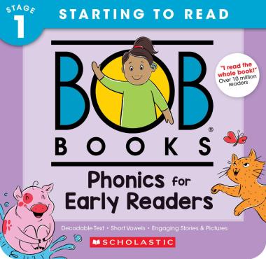 Photo of Bob Books - Phonics for Early Readers Box Set | Phonics, Ages 4 and up, Kindergarten (Stage 1: Starting to Read)