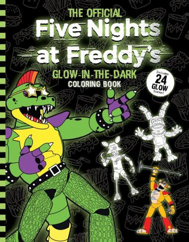 Photo of Five Nights at Freddy's Glow in the Dark Coloring Book