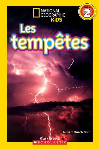 Photo of National Geographic Kids : Les tempêtes (niveau 2)