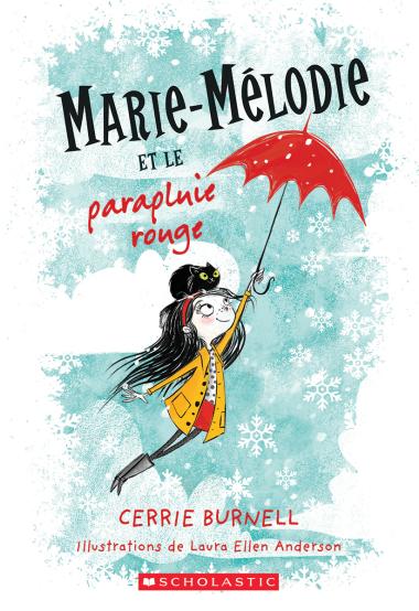 Photo of Marie-Mélodie et le parapluie rouge