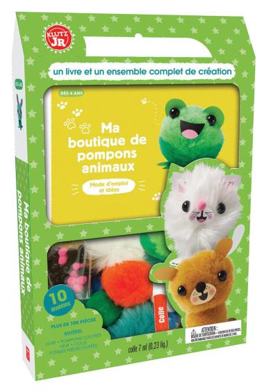 Photo of Klutz JR : Ma boutique de pompons animaux