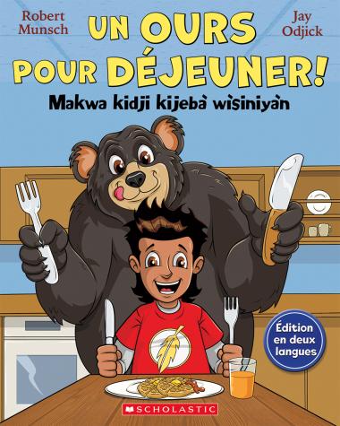 Photo of Raconte-moi une histoire: Un ours pour déjeuner! / Makwa kidji kijebà wìsiniyàn