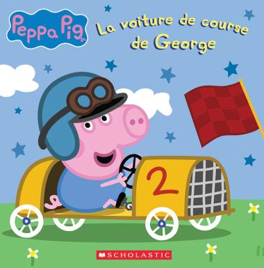 Photo of Peppa Pig : La voiture de course de George
