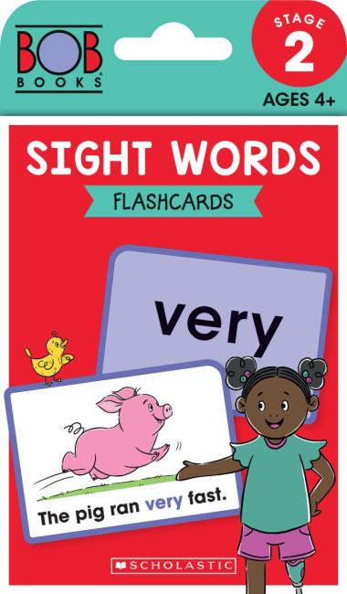 Photo of Bob Books - Sight Words Flashcards | Phonics, Ages 4 and up, Kindergarten (Stage 2: Emerging Reader)