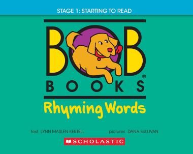 Photo of Bob Books - Rhyming Words Hardcover Bind-Up | Phonics, Ages 4 and up, Kindergarten (Stage 1: Starting to Read)