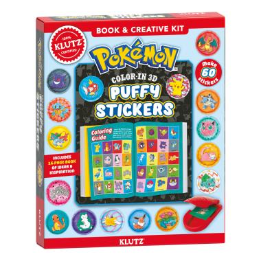 Photo of Pokemon Color-In 3D Stickers