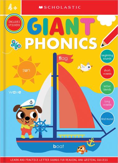 Photo of Giant Phonics Workbook: Scholastic Early Learners (Giant Workbook)