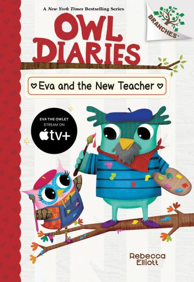 Photo of Eva and the New Teacher: A Branches Book (Owl Diaries #21)