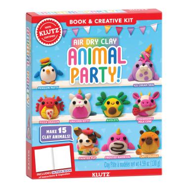 Photo of Air-Dry Clay Animal Party!