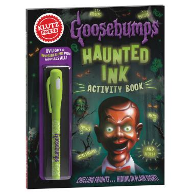 Photo of Goosebumps Haunted Ink Activity Book