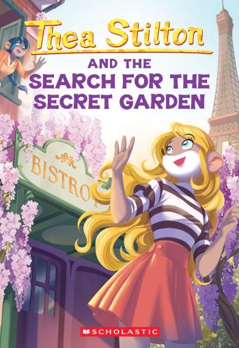 Book cover for The Search for the Secret Garden (Thea Stilton #38)