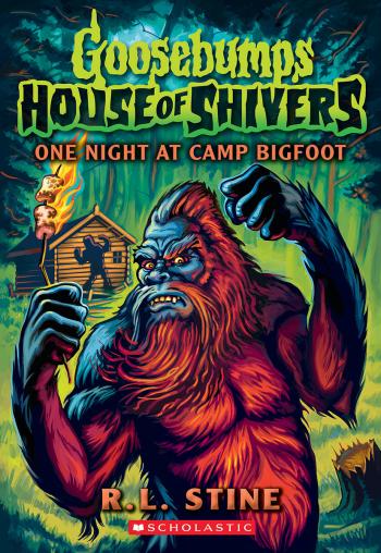 Book cover for One Night at Camp Bigfoot (Goosebumps House of Shivers #6)