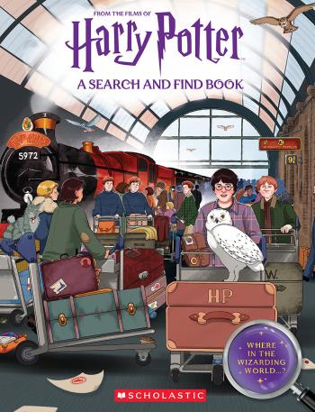Book cover for Where in the Wizarding World? An Official Harry Potter Search-and-Find Book