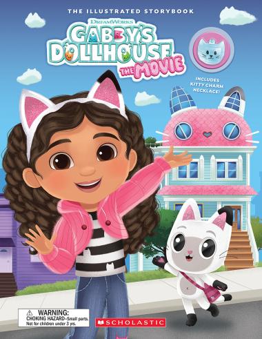 Photo of Gabby's Dollhouse: The Movie (Gabby's Dollhouse: Storybook with Charm Necklace)