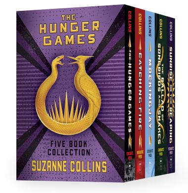 Photo of Hunger Games 5-Book Hardcover Box Set (The Hunger Games, Catching Fire, Mockingjay, The Ballad of Songbirds and Snakes, Sunrise on the Reaping)