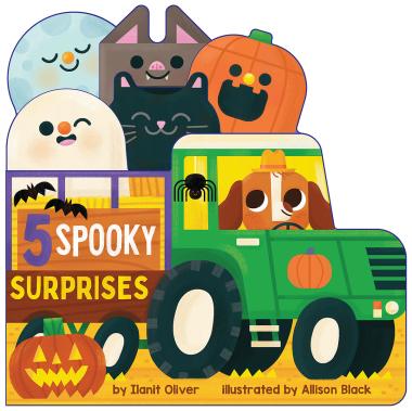 Photo of 5 Spooky Surprises (A Truck-Shaped Halloween Countdown Board Book!)