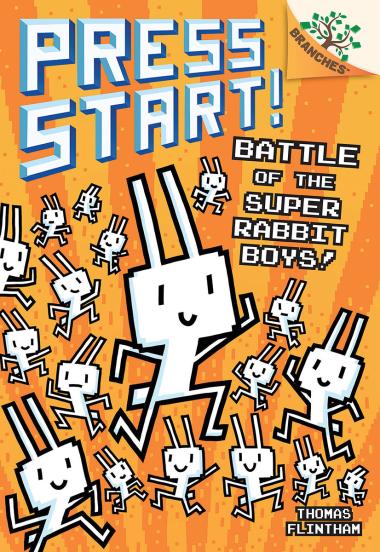 Photo of Battle of the Super Rabbit Boys!: A Branches Book (Press Start! #18)