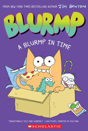 Book cover for A Blurmp in Time (Catwad's Friend Blurmp #1)