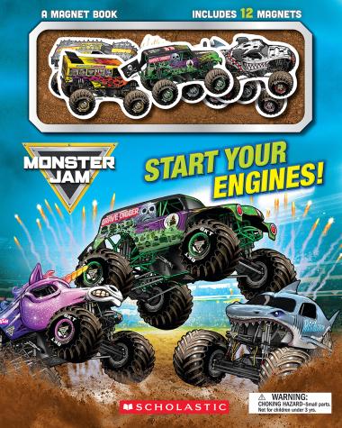 Photo of Monster Jam: Start Your Engines! A Magnet Book