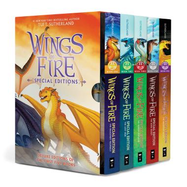 Photo of Wings of Fire #1-5 Special Edition Box Set