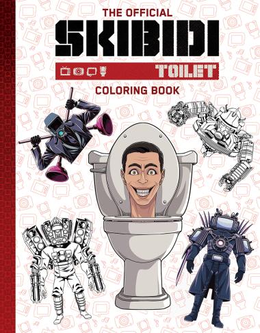Photo of The Official Skibidi Toilet Coloring Book (Stocking Stuffer)