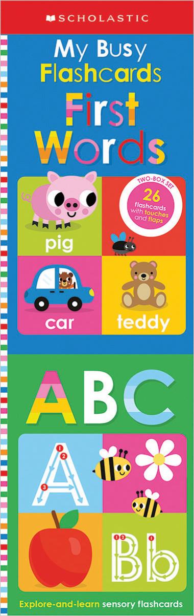 Photo of My Busy Flash Cards First Words and ABC: Scholastic Early Learners