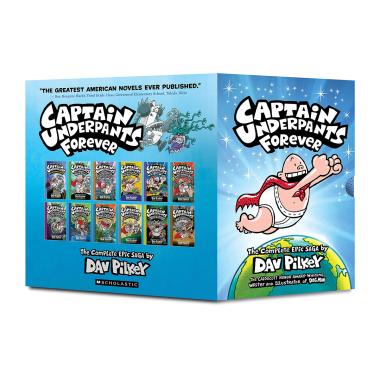 Photo of Captain Underpants Forever (Captain Underpants #1-12 Full-Color Boxed Set): From the Creator of Dog Man
