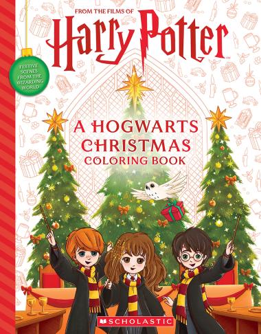 Photo of A Hogwarts Christmas: An Official Harry Potter Coloring Book