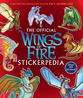 Book cover for Wings of Fire: The Official Stickerpedia