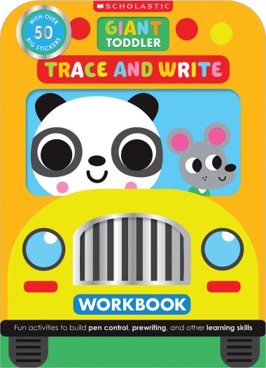 Photo of Giant Toddler: Trace & Write Workbook (Scholastic Early Learners)