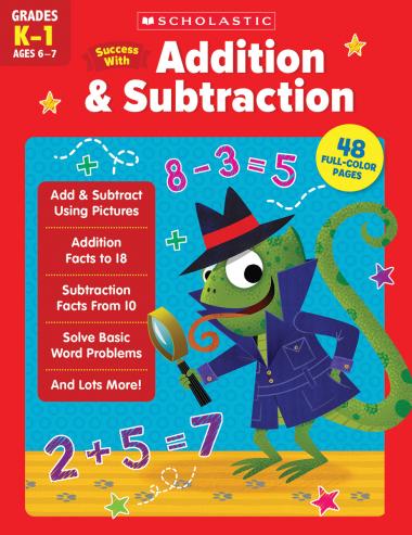 Photo of Scholastic Success with Addition & Subtraction (K-1)