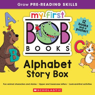 Photo of My First Bob Books - Alphabet Story Collection Bind-Up | Phonics, Letter sounds, Ages 3 and up, Pre-K | (Reading Readiness)
