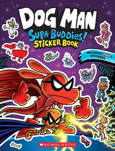 Photo of Dog Man: Official Supa Buddies Sticker Book