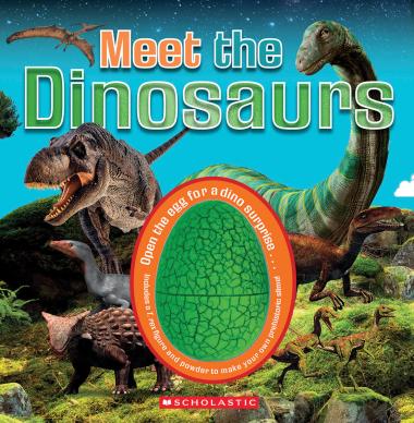 Photo of Meet the Dinosaurs (Meet the book with dinosaur toy and slime)