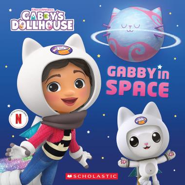 Photo of Gabby's Dollhouse: Gabby in Space (Storybook with Sparkly Cover)