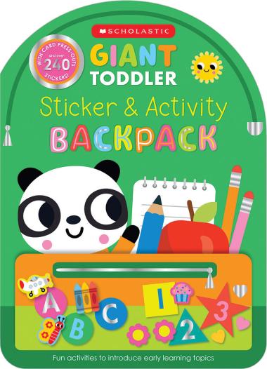 Photo of Giant Toddler: Sticker & Activity Backpack (Scholastic Early Learners)