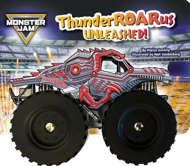 Photo of Monster Jam: ThunderROARus Unleashed! A Board Book with Wheels