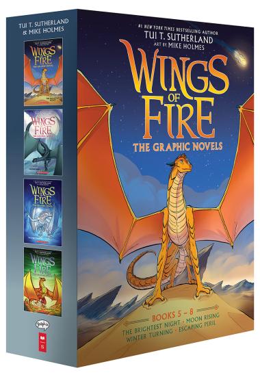 Photo of Wings of Fire #5-#8: A Graphic Novel Box Set (Wings of Fire Graphic Novels #5-#8)