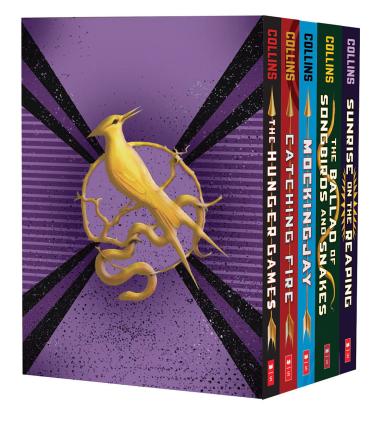 Photo of Hunger Games 5-Book Paperback Box Set (The Hunger Games, Catching Fire, Mockingjay, The Ballad of Songbirds and Snakes, Sunrise on the Reaping)