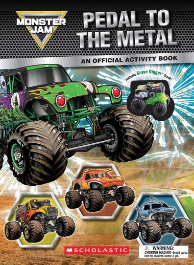 Photo of Monster Jam: Pedal to the Metal Activity Book (Includes Grave Digger truck!)
